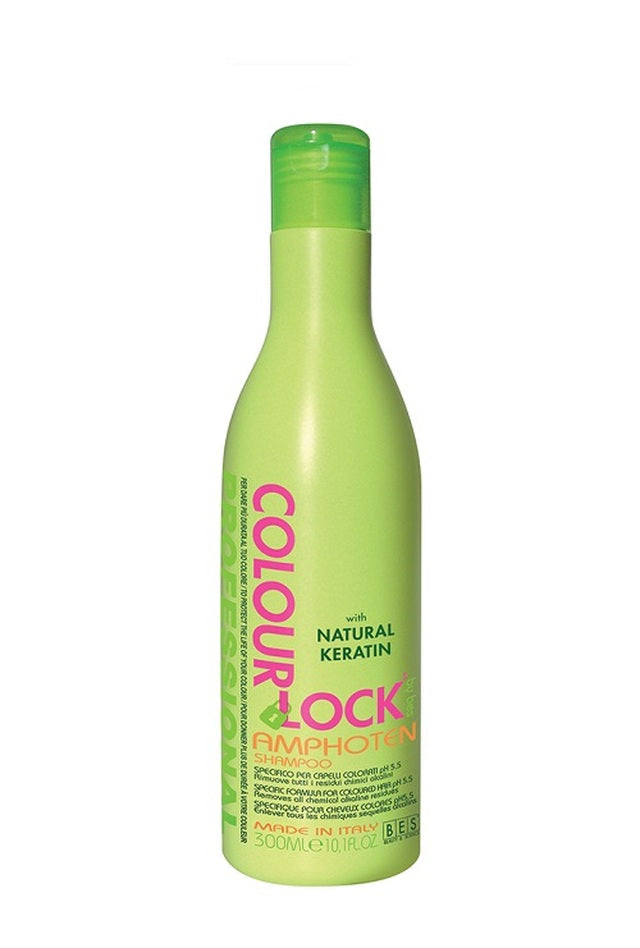 BES Colour Lock Purifying Shampoo 1000ml – PH 5,5, Ohne Sulfate, Schützt Gefärbtes Haar Vor Chlor & UV-Strahlen
